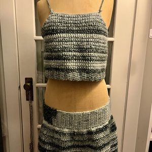 Handmade crocheted outfit